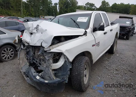 2019 Ram 1500 Classic Tradesman 4X4 6'4 Box from USA, damaged, VIN 1C6RR7FT4KS663867